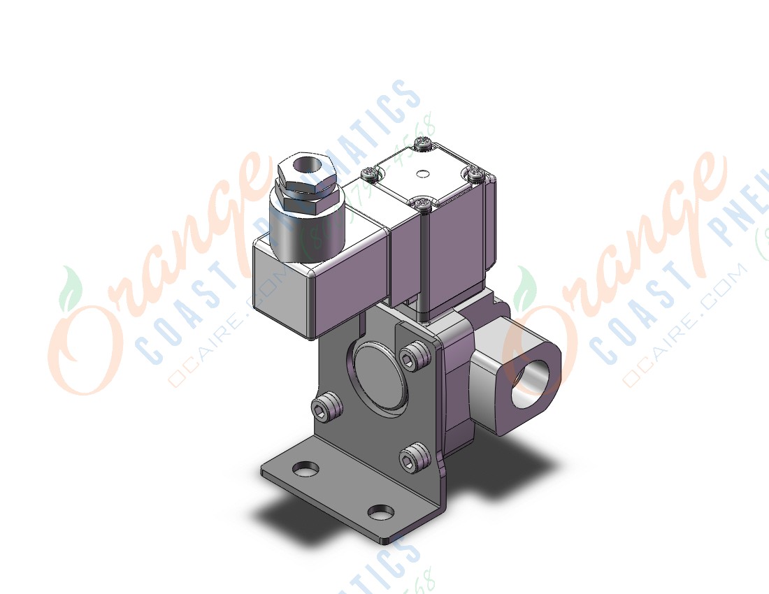 SMC VXD240GGBXB valve, media, VXD/VXZ 2-WAY MEDIA VALVE