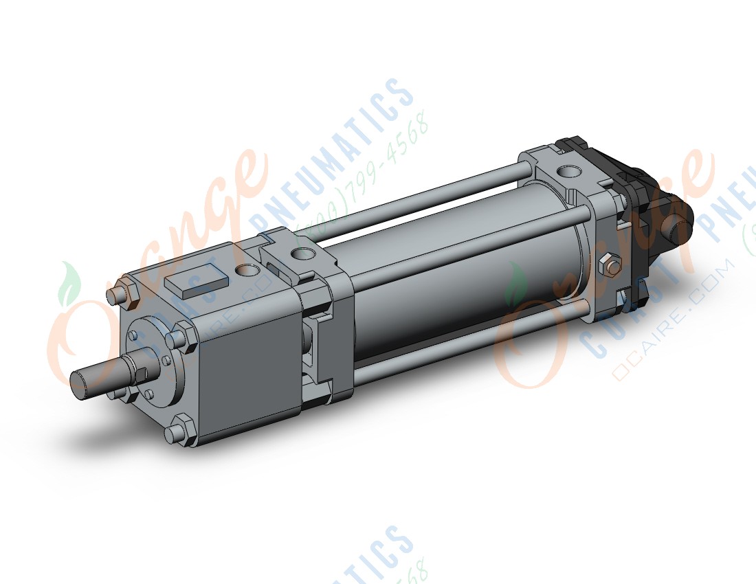 SMC CL1DF63-125B-N tie rod cylinder, CL1 TIE-ROD CYLINDER