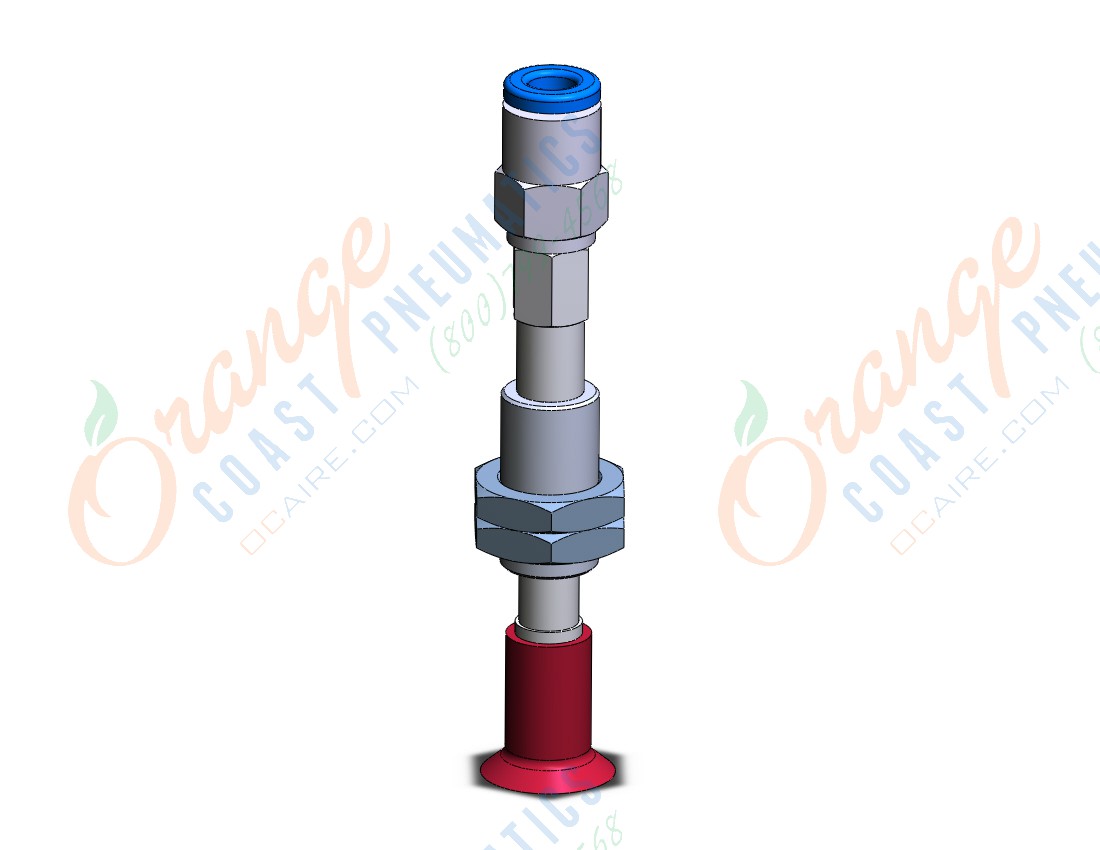 SMC ZPT10CTNJ6-04-A8 vac pad (compact) w/buffer, ZP VACUUM PAD***