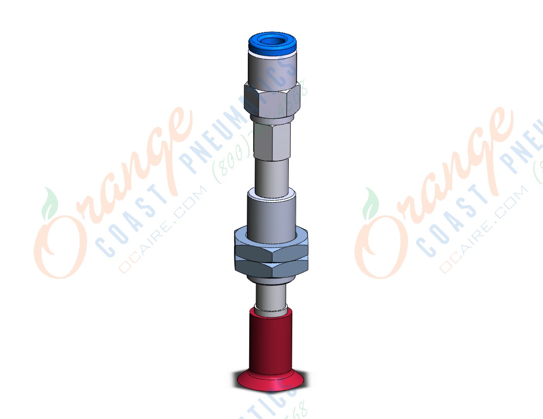 SMC ZPT10CTSK6-04-A8 vac pad (compact) w/buffer, ZP VACUUM PAD***