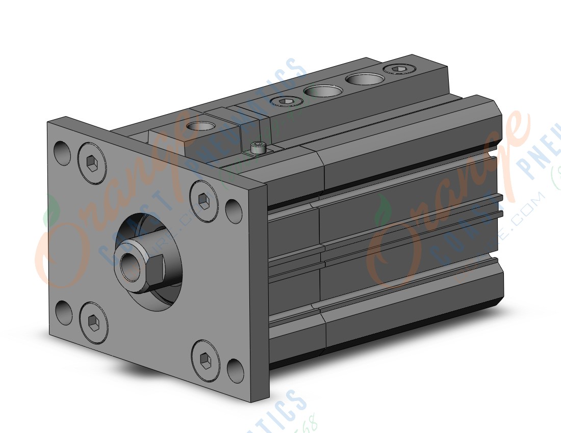 SMC RDLQF63-30-F-M9PSAPC cyl, compact w/lock, sw cap, RLQ COMPACT LOCK CYLINDER