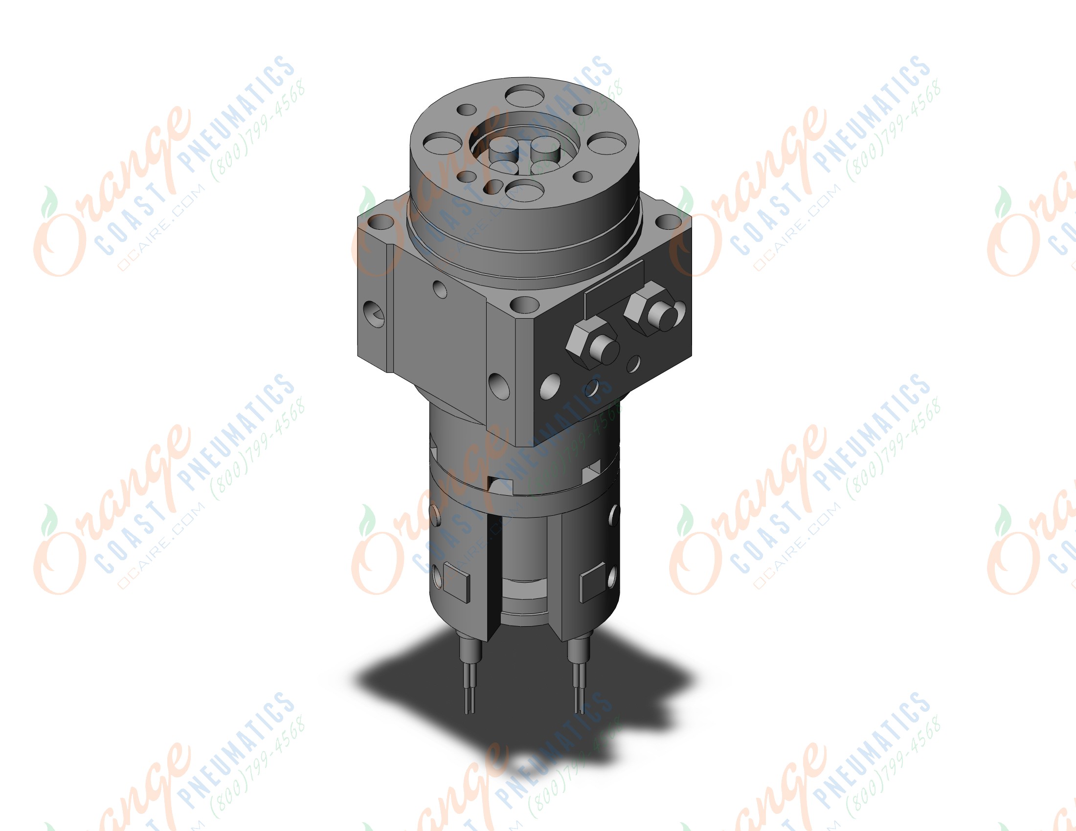 SMC MDSUB1-90D-S9PLS cyl, rotary table, dbl vane, MSU ROTARY ACTUATOR W/TABLE