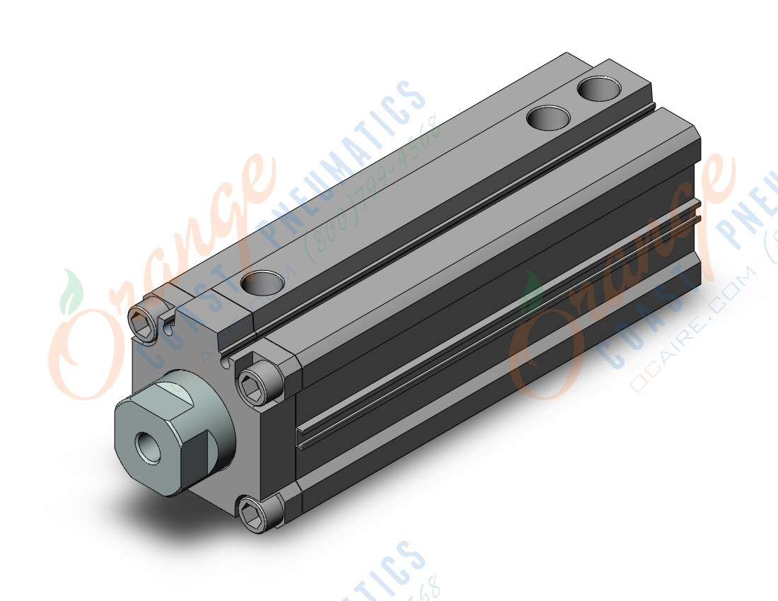 SMC RZQA50-100-40 cyl, 3-position, RZQ 3-POSITION CYLINDER