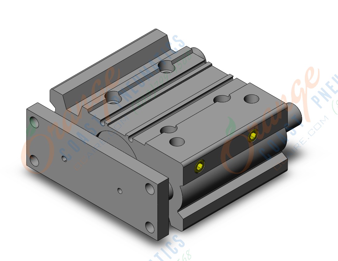 SMC MGPA40-50Z cyl, guide h/precision b/bush, MGP COMPACT GUIDE CYLINDER