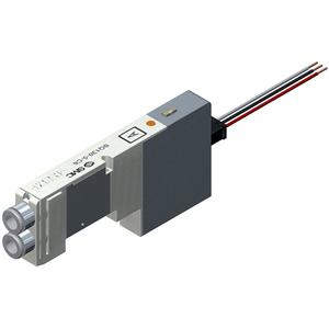 SMC SQ1A41-6L1-C4 valve, dbl, n/plug-in, 3 port, SQ1000 VALVE, SOL 4-WAY