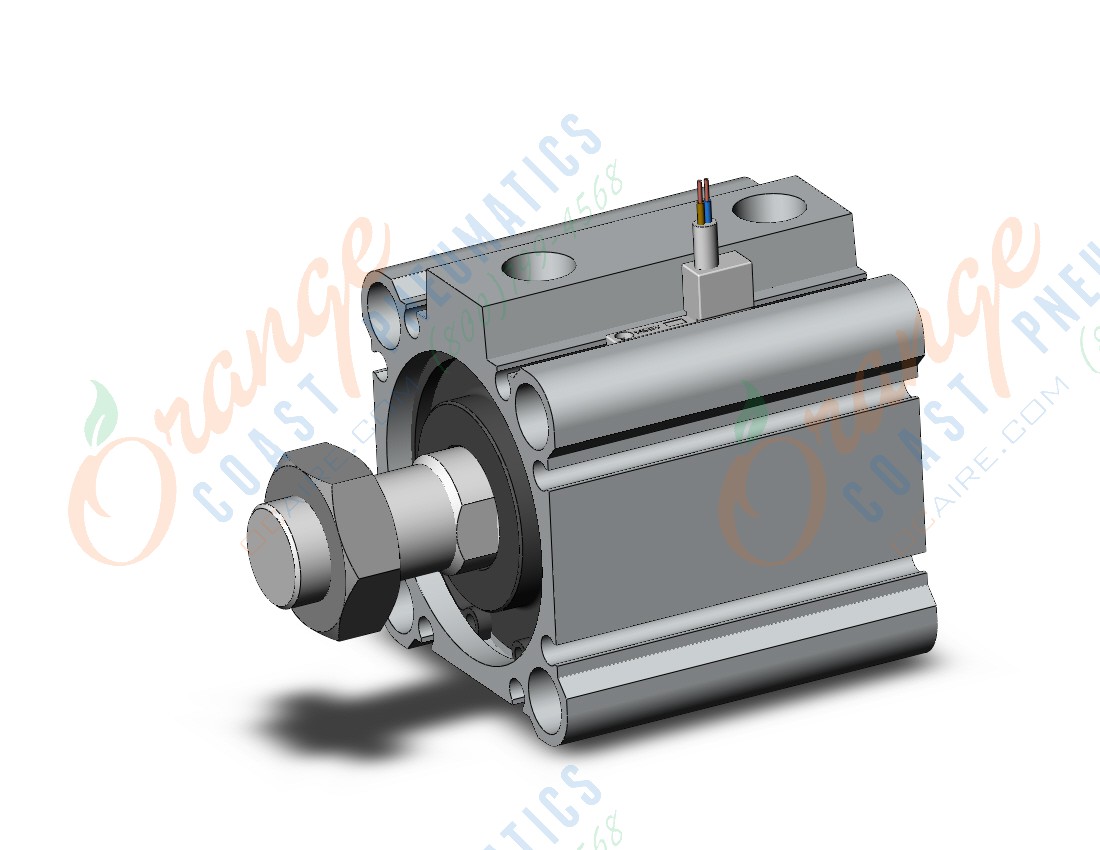 SMC CDQ2B40-15DMZ-M9BVLS cylinder, CQ2-Z COMPACT CYLINDER