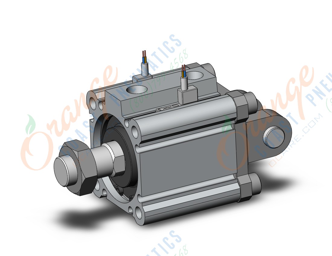 SMC CDQ2D40-10DCMZ-M9BV cylinder, CQ2-Z COMPACT CYLINDER