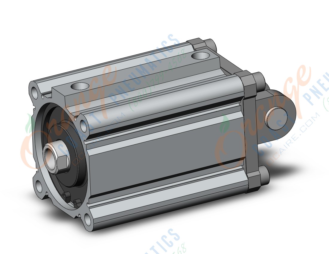 SMC CQ2D100-100DZ cylinder, CQ2-Z COMPACT CYLINDER