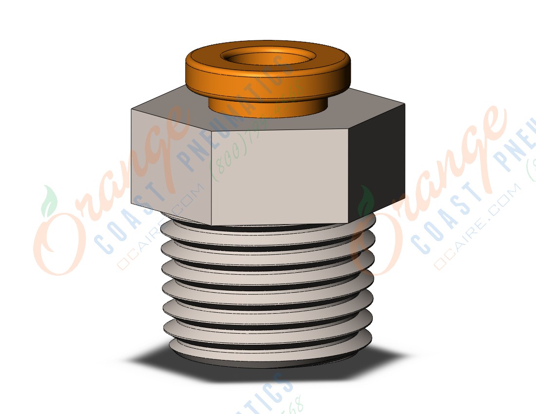 SMC KQ2H03-34N fitting, male connector, KQ2 FITTING (sold in packages of 10; price is per piece)