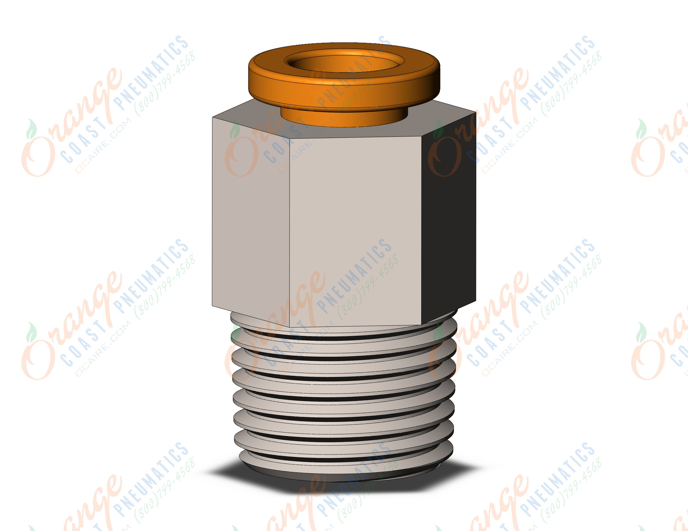 SMC KQ2H05-01NS fitting, male connector, KQ2 FITTING (sold in packages of 10; price is per piece)