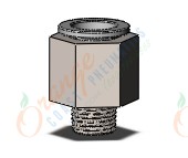 SMC KQ2H10-01NS fitting, male connector, KQ2 FITTING (sold in packages of 10; price is per piece)