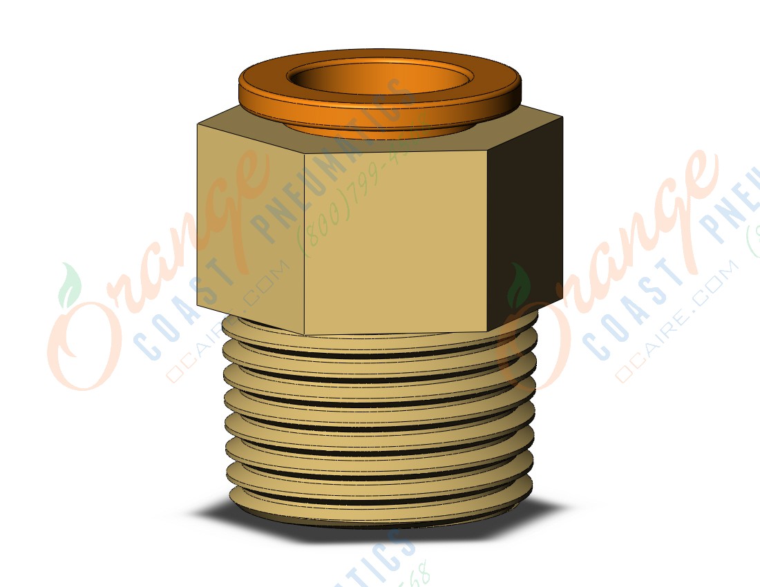 SMC KQ2H11-03A fitting, male connector, KQ2 FITTING (sold in packages of 10; price is per piece)