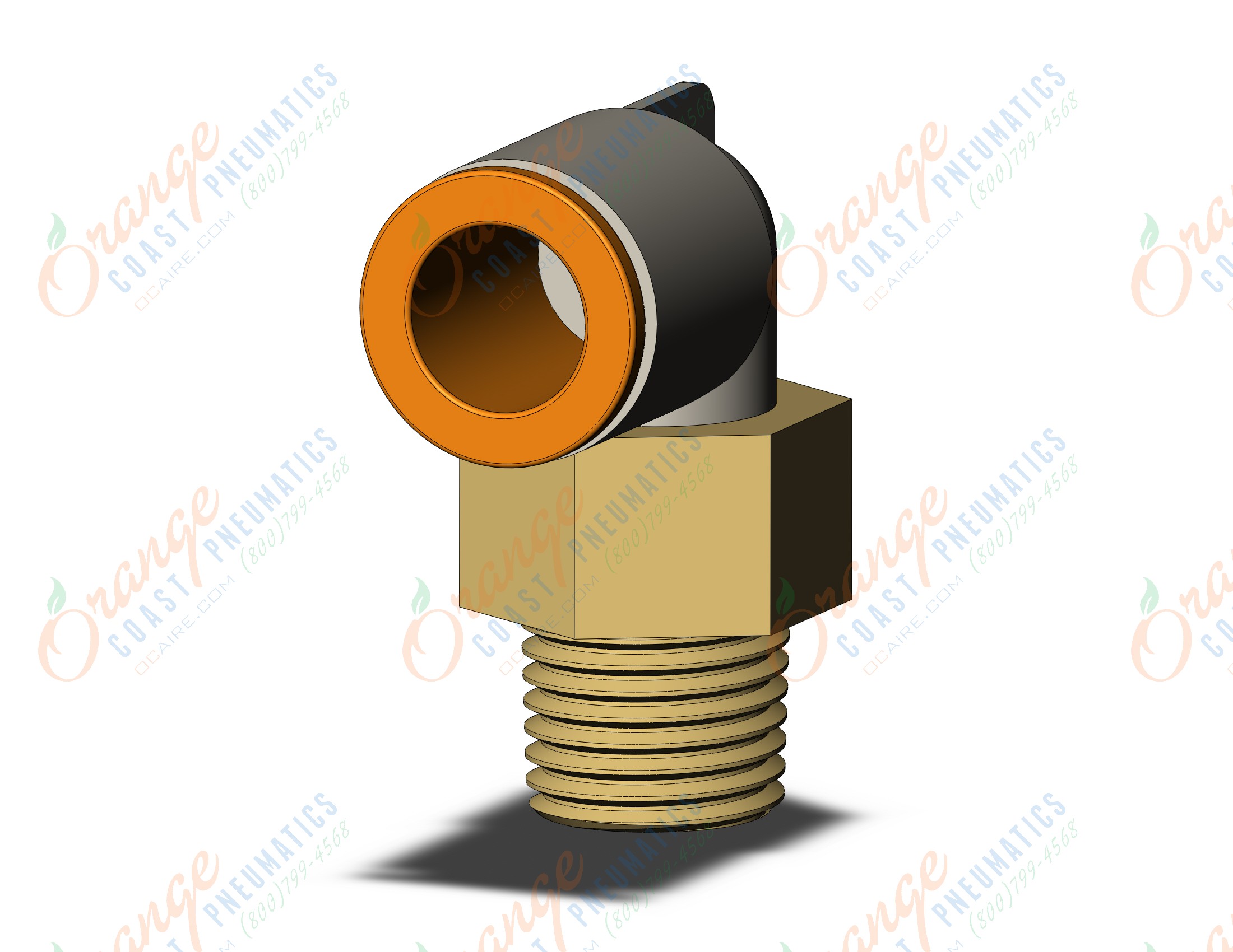 SMC KQ2L11-02A fitting, male elbow, KQ2 FITTING (sold in packages of 10; price is per piece)