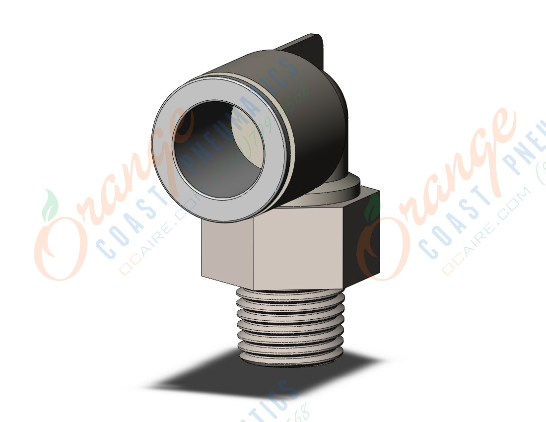 SMC KQ2L12-02NS fitting, male elbow, KQ2 FITTING (sold in packages of 10; price is per piece)