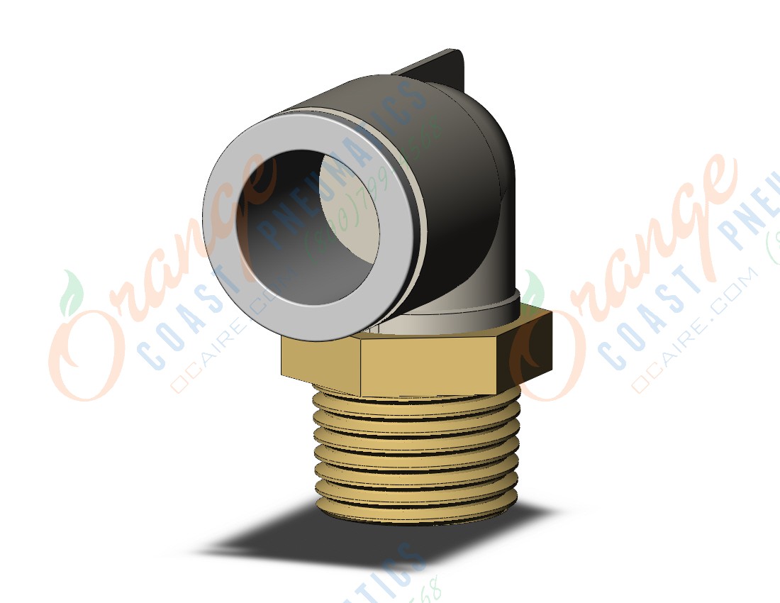 SMC KQ2L16-04A fitting, male elbow, KQ2 FITTING (sold in packages of 10; price is per piece)