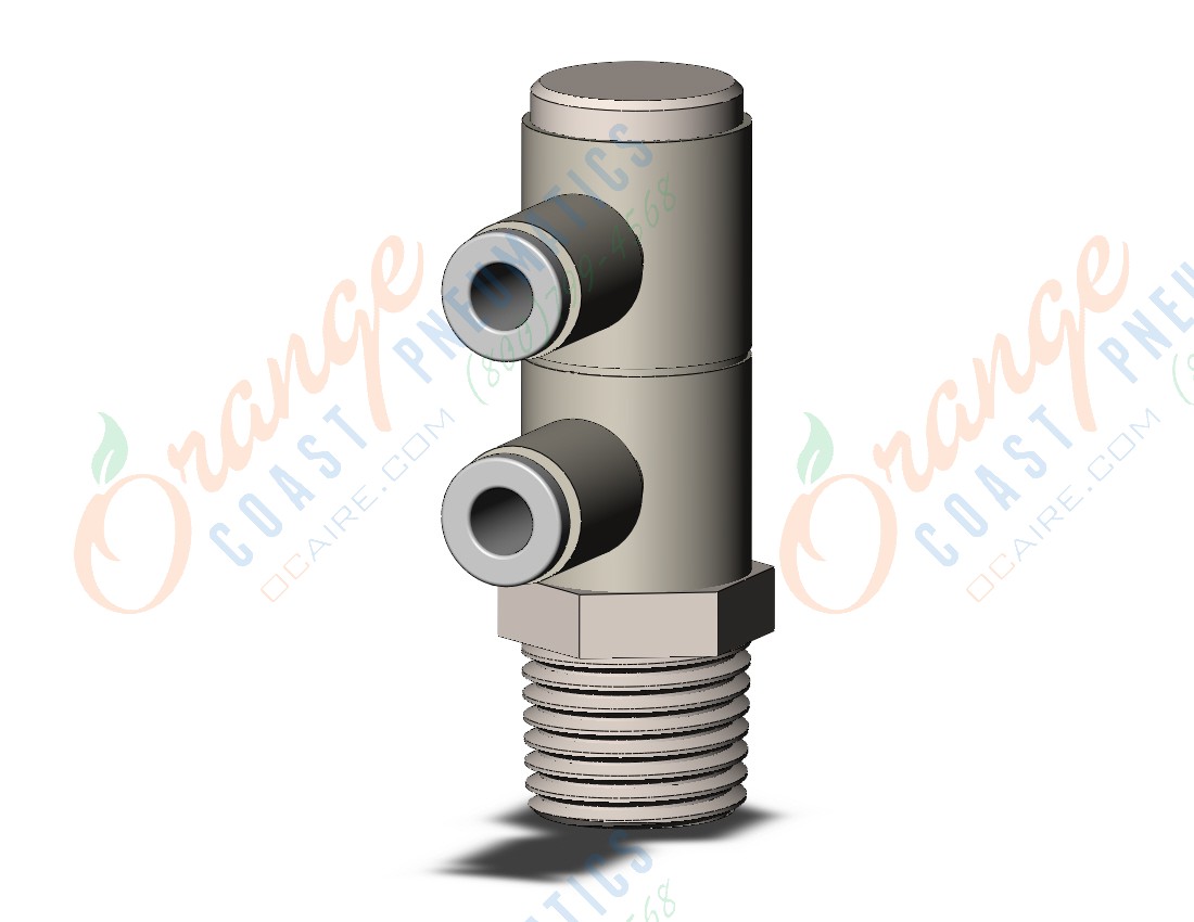 SMC KQ2VD04-02NS fitting, dble uni male elbow, KQ2 FITTING (sold in packages of 10; price is per piece)