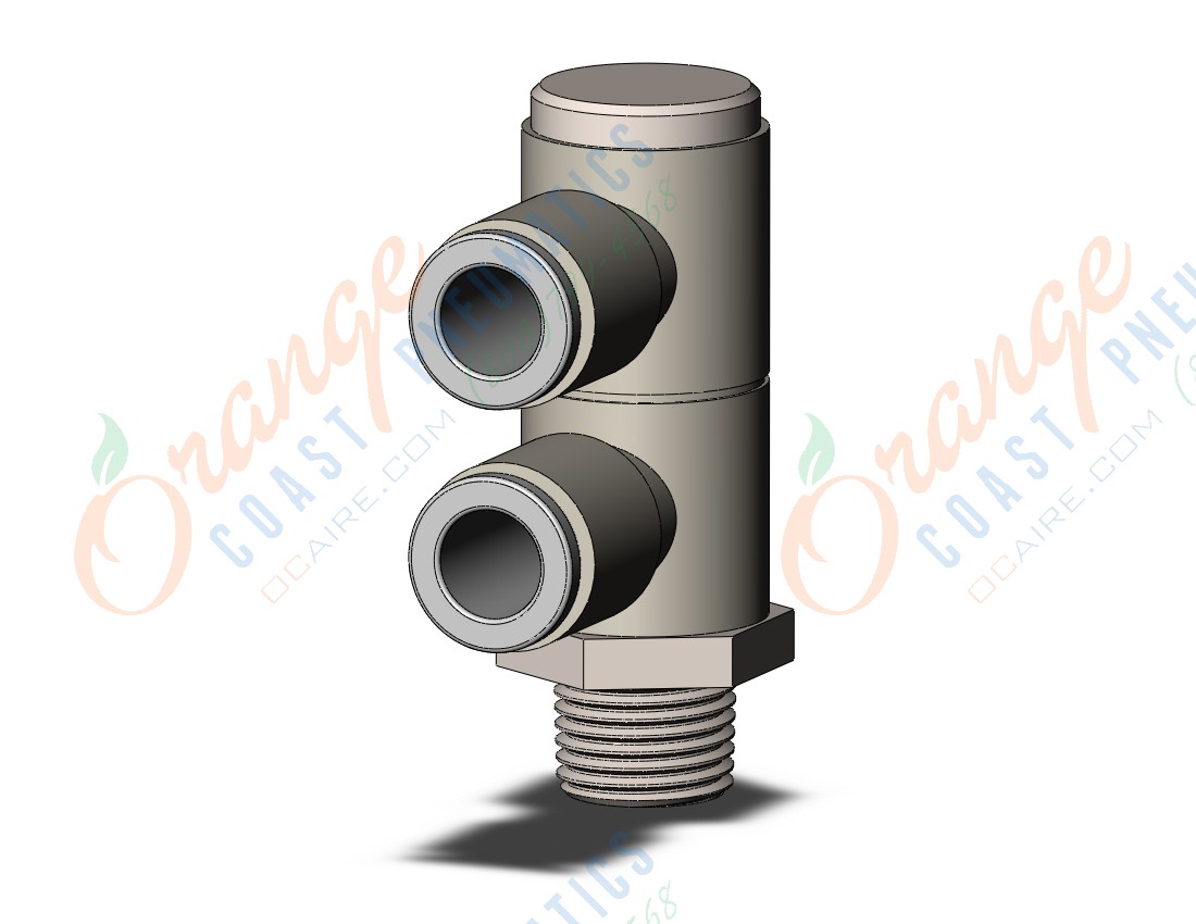 SMC KQ2VD06-01NS fitting, dble uni male elbow, KQ2 FITTING (sold in packages of 10; price is per piece)