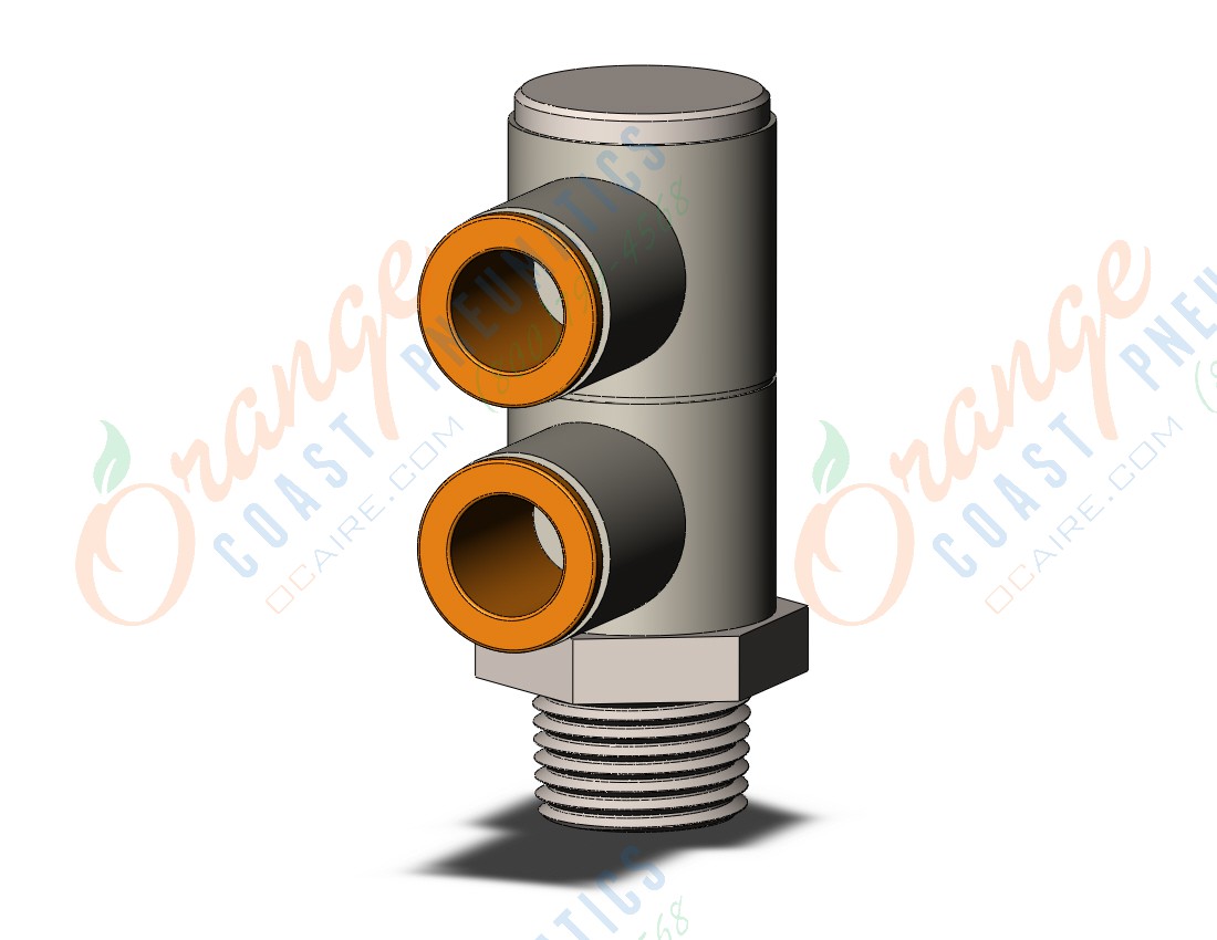 SMC KQ2VD11-36NS fitting, dble uni male elbow, KQ2 FITTING (sold in packages of 10; price is per piece)