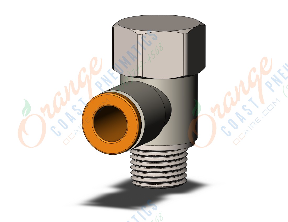 SMC KQ2VF07-34NS fitting, uni female elbow, KQ2 FITTING (sold in packages of 10; price is per piece)