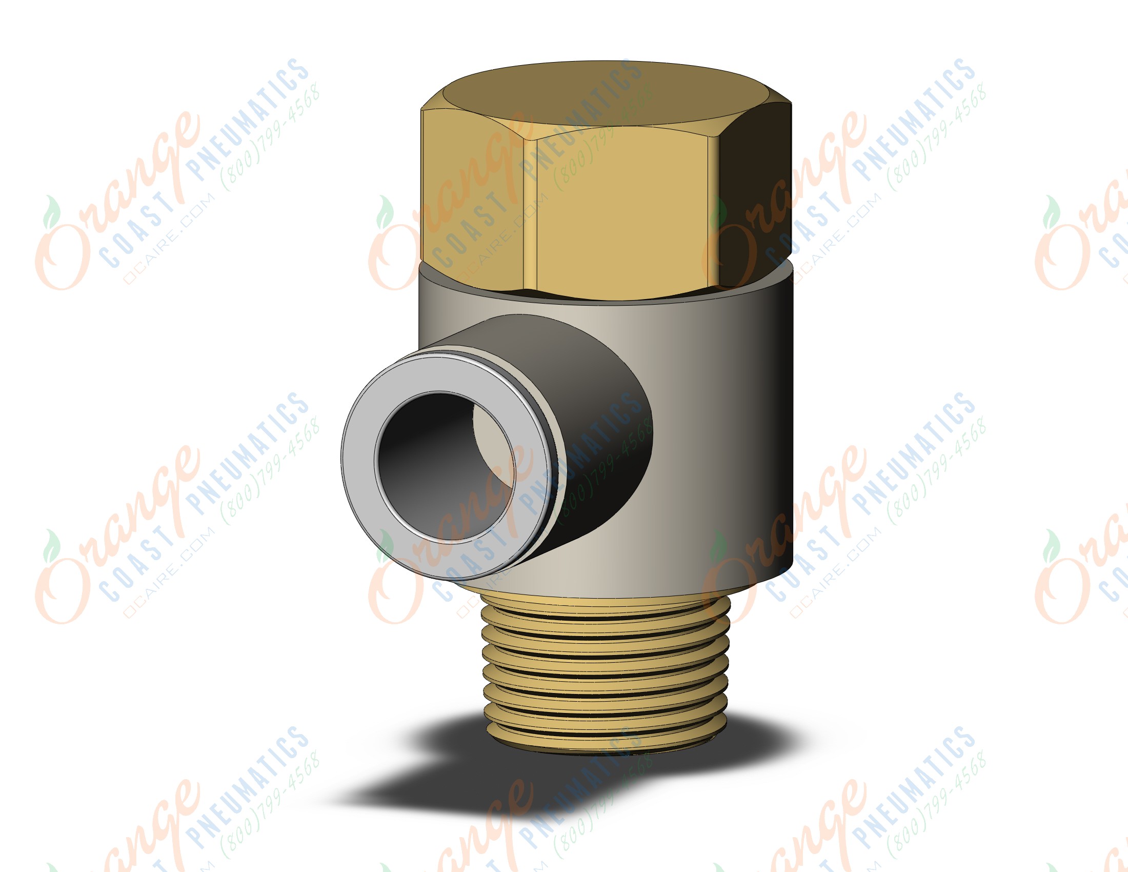 SMC KQ2VF10-03A fitting, uni female elbow, KQ2 FITTING (sold in packages of 10; price is per piece)