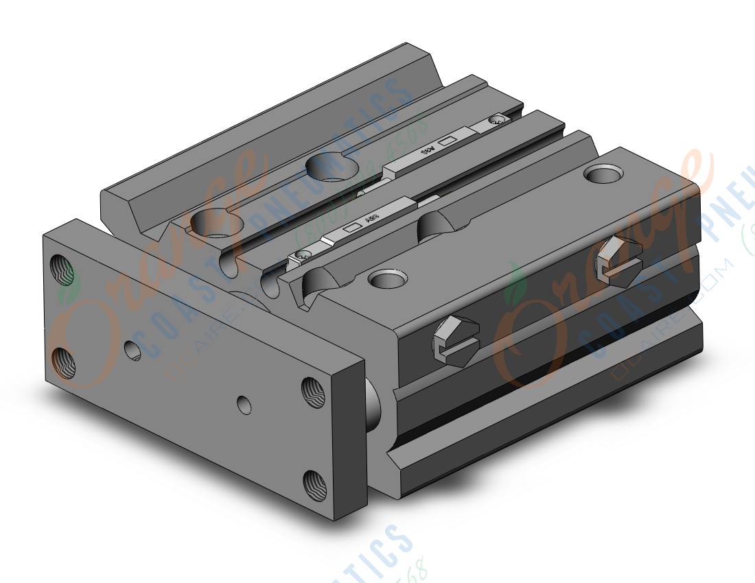 SMC MGPM16-30Z-A93L cyl, compact guide, slide brg, MGP COMPACT GUIDE CYLINDER