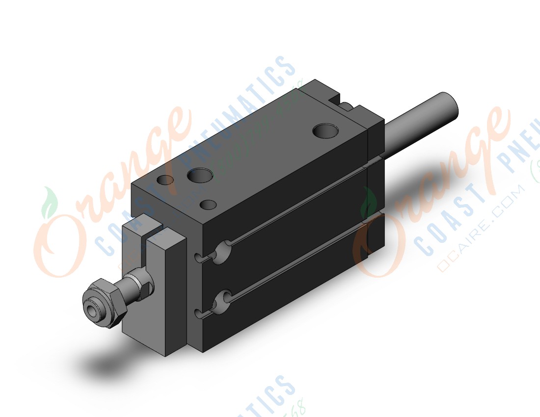 SMC ZCUKQ32TN-50D cylinder, ZCU COMPACT CYLINDER