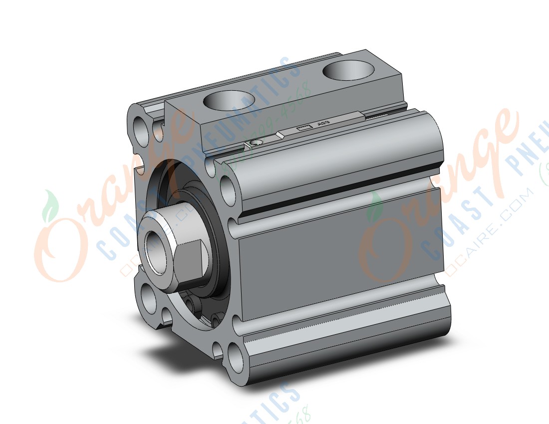 SMC CDQ2A32-10DCZ-A93LS cylinder, CQ2-Z COMPACT CYLINDER