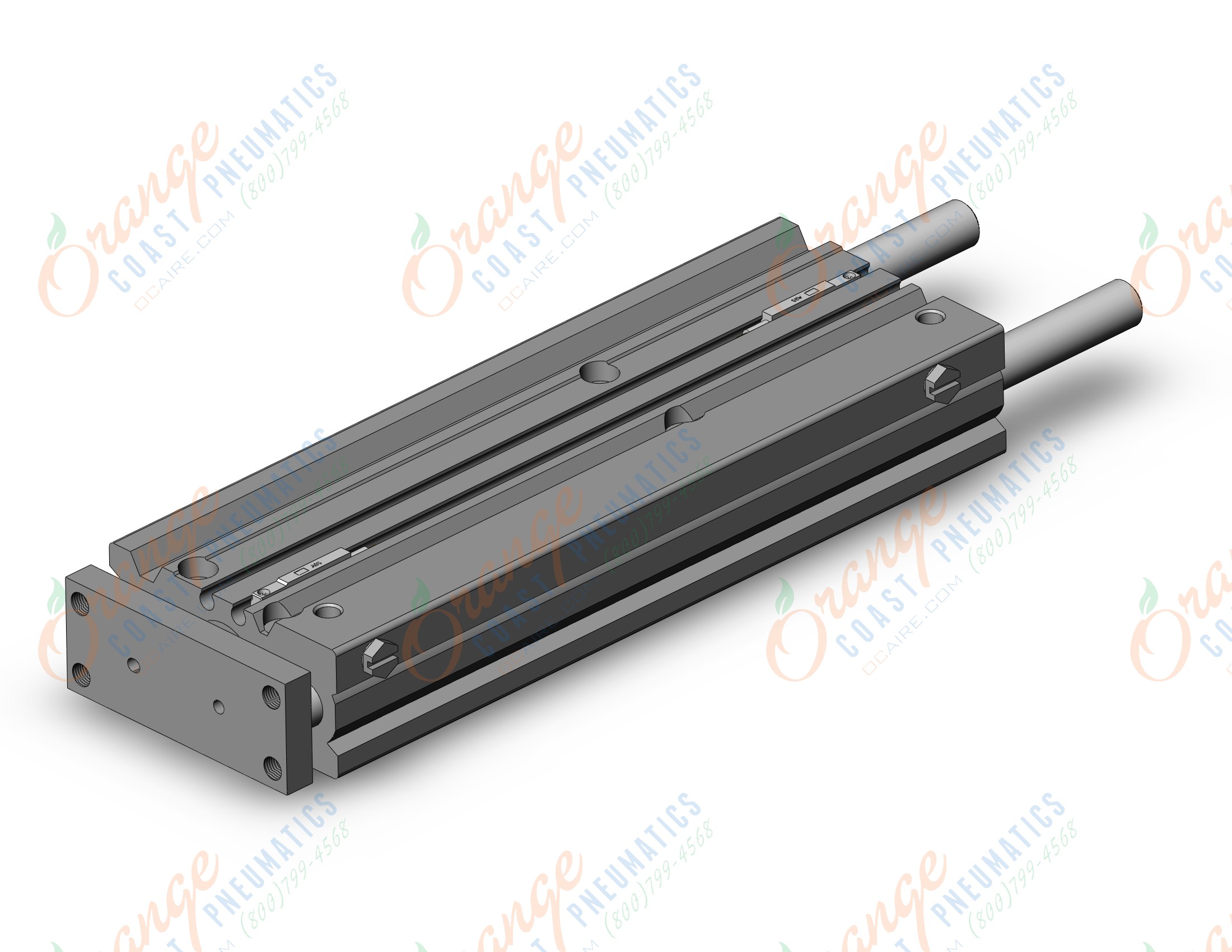 SMC MGPM16-150Z-A93L cyl, compact guide, slide brg, MGP COMPACT GUIDE CYLINDER