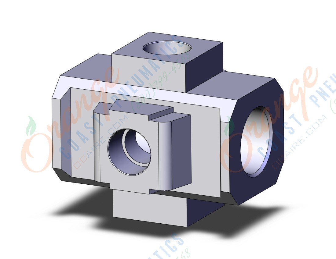 SMC Y54-N03-A cross spacer, AC FRL COMBO