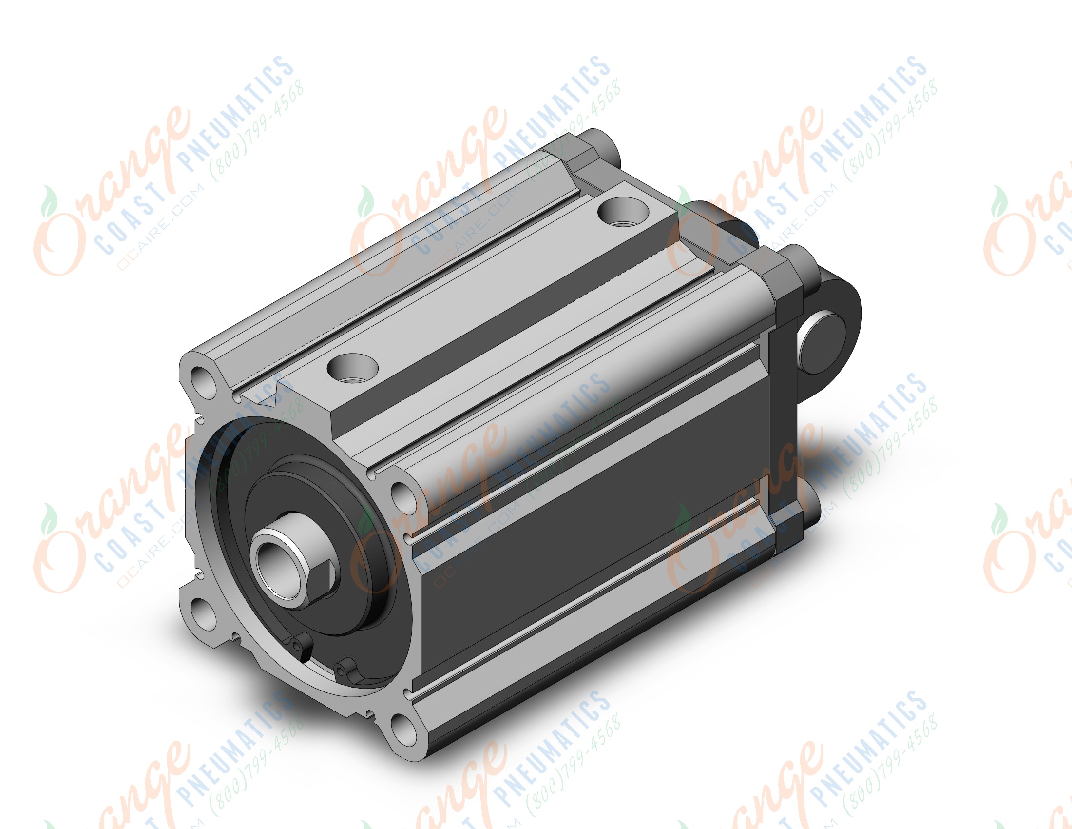 SMC CDQ2D100-100DCZ cylinder, CQ2-Z COMPACT CYLINDER