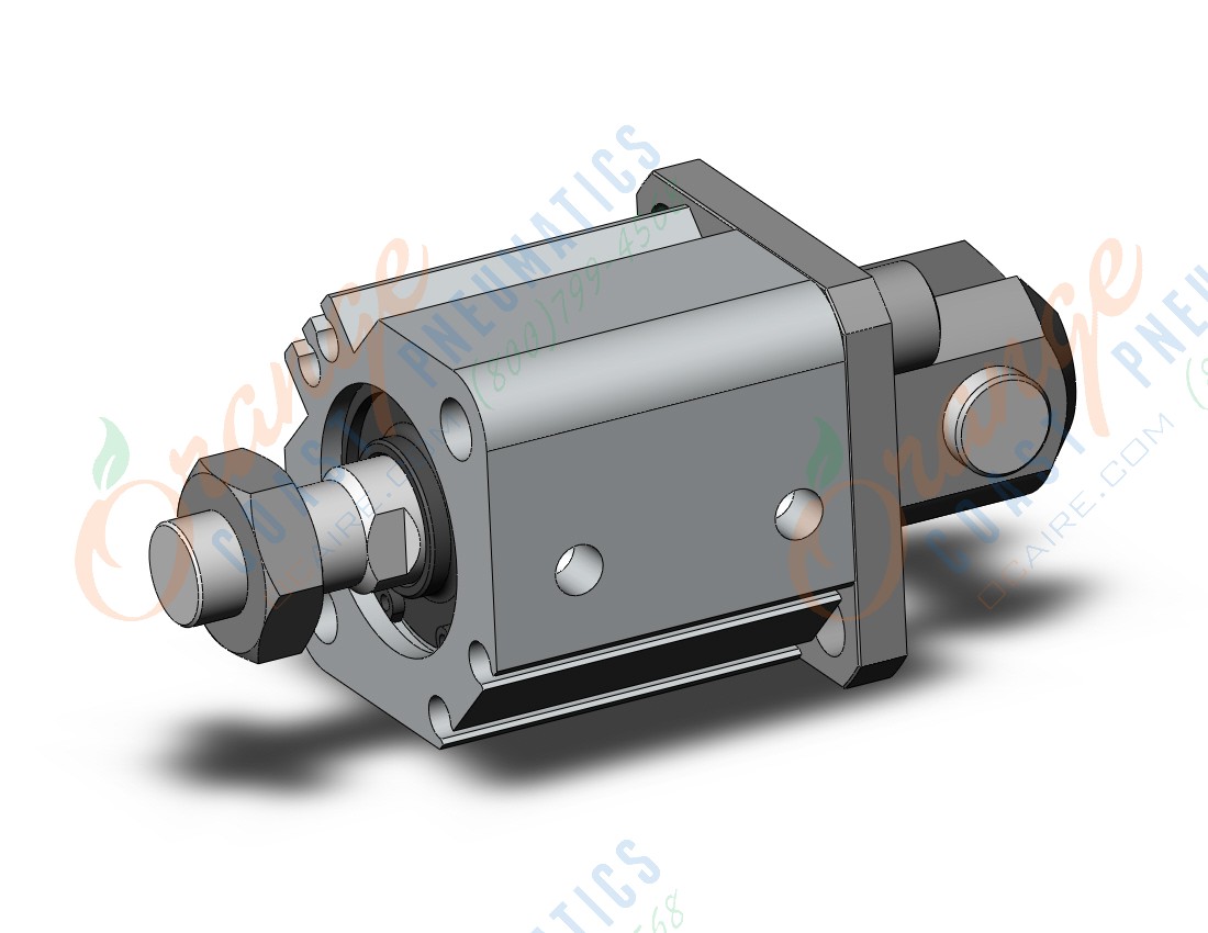 SMC CDQ2D25-5DMZ cylinder, CQ2-Z COMPACT CYLINDER