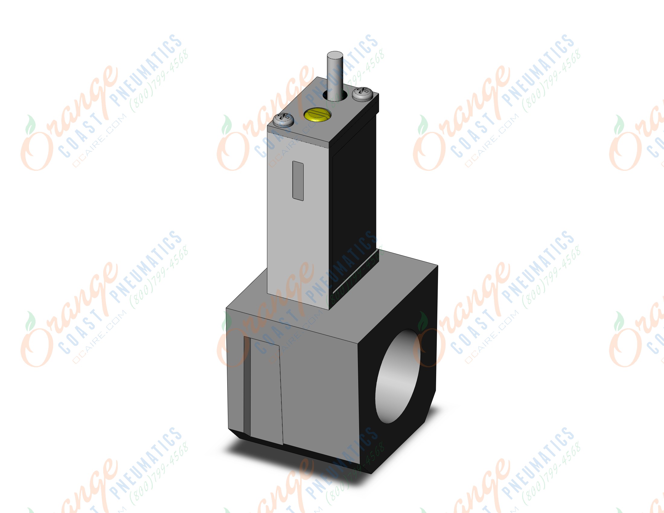 SMC IS10E-4004-A press switch w/ piping adapter, IS/NIS PRESSURE SW FOR FRL