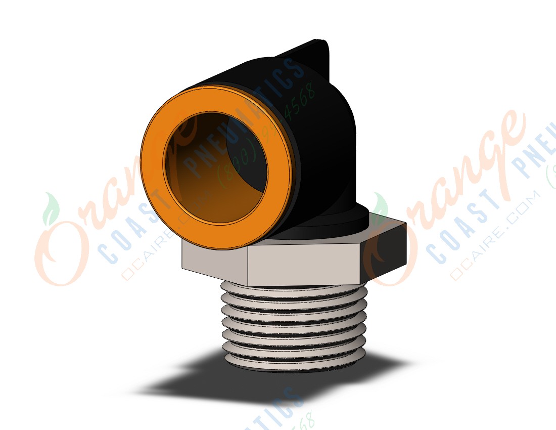 SMC KQ2L13-36NS-X35 fitting, male elbow, KQ2 FITTING (sold in packages of 10; price is per piece)