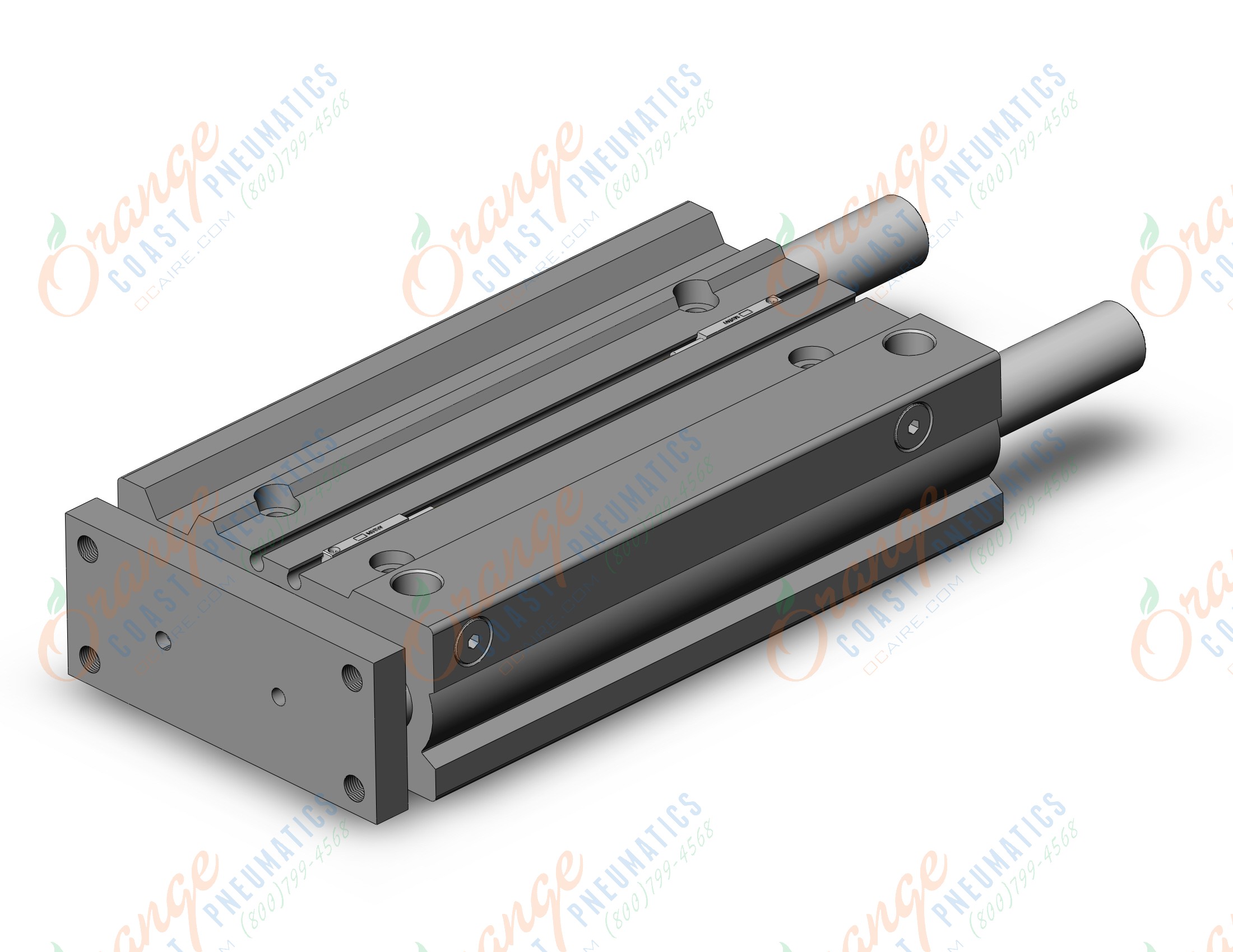 SMC MGPM25-125Z-M9BW cyl, compact guide, slide brg, MGP COMPACT GUIDE CYLINDER