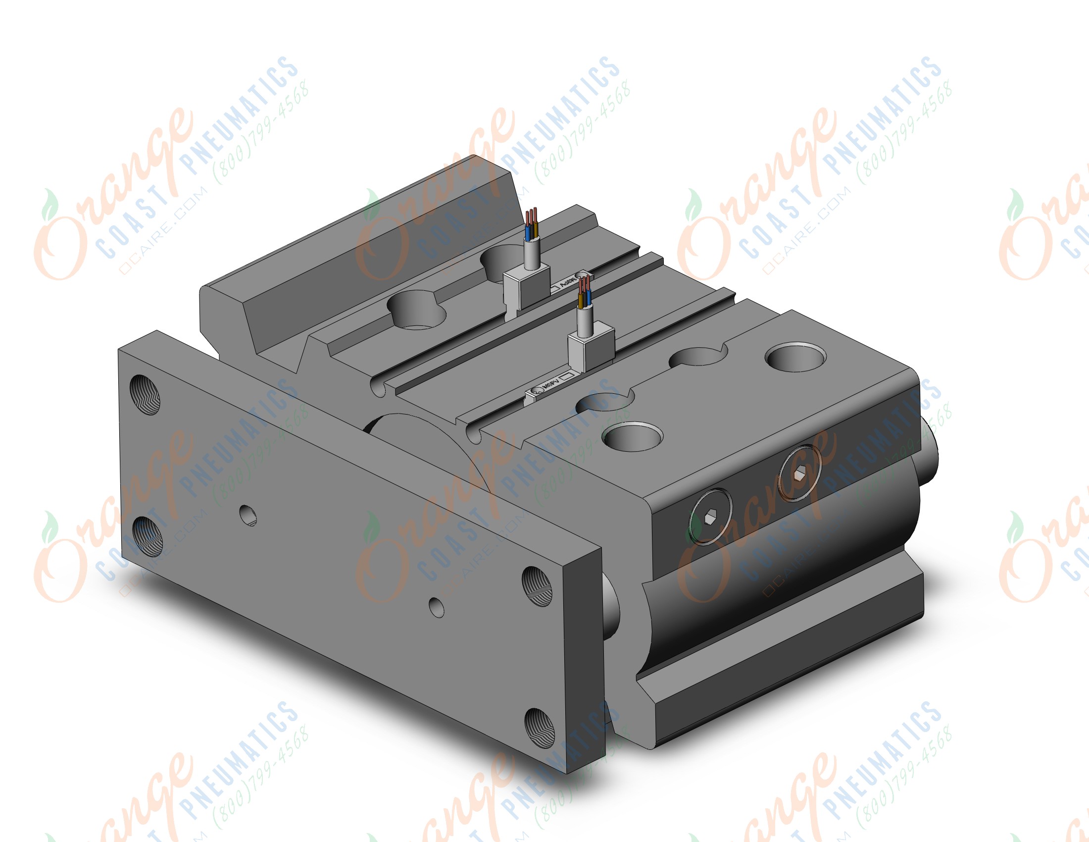 SMC MGPL40TN-25Z-M9PVSAPC cyl, compact guide, ball brg, MGP COMPACT GUIDE CYLINDER