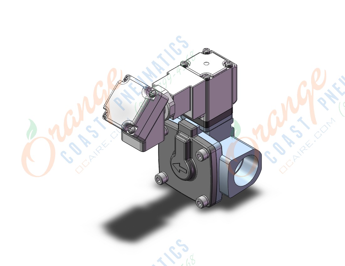 SMC VXD2C5MZ2L valve, media, VXD/VXZ 2-WAY MEDIA VALVE