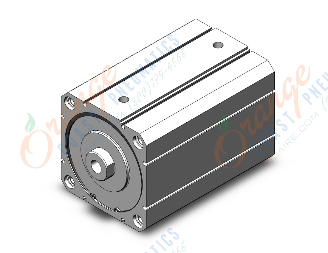 SMC CD55B100-100 63mm c55 dbl-act auto-sw, C55 ISO COMPACT CYLINDER