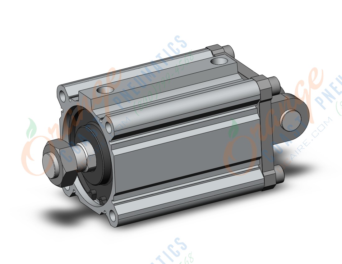 SMC CQ2D100TN-100DCMZ 100mm cq2-z double-acting, CQ2-Z COMPACT CYLINDER