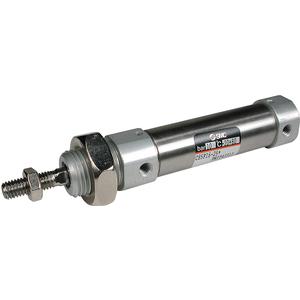 SMC C85N25-30C-Y86 cyl, iso, dbl acting, C85 ROUND BODY CYLINDER