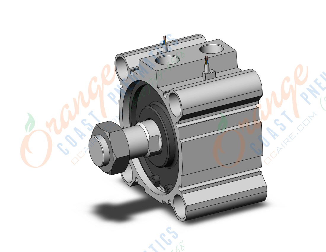 SMC CDQ2B80-10DCMZ-M9BVL 80mm cq2-z dbl-act auto-sw, CQ2-Z COMPACT CYLINDER