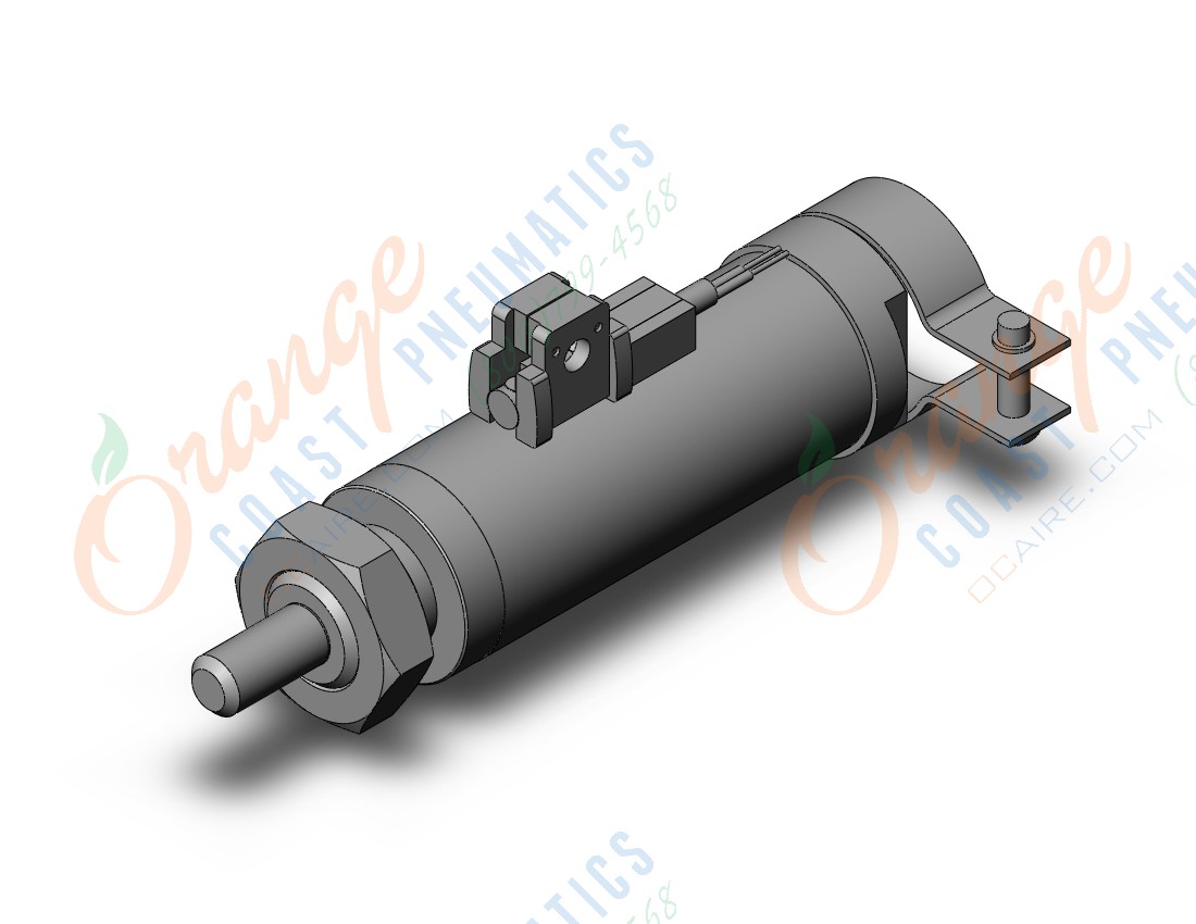 SMC NCDMB075-0050S-A93LS cylinder, NCM ROUND BODY CYLINDER