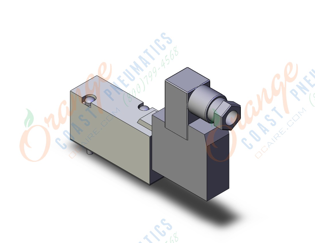 SMC SYJ714M-5DZD valve, sol, base mt, SYJ700 SOLENOID VALVE 3/PORT***