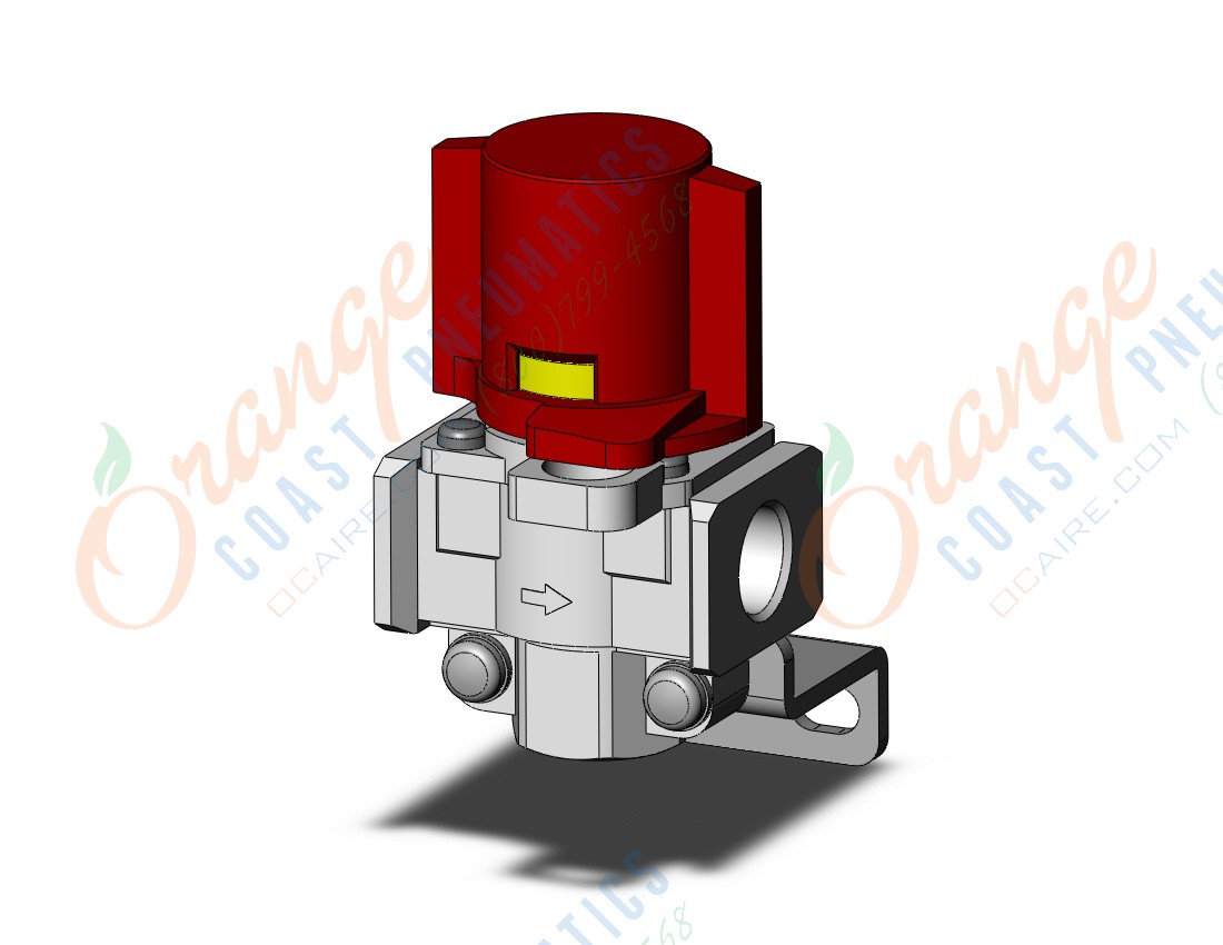 SMC VHS20-02A-B single action relief valve, VHS HAND VALVE