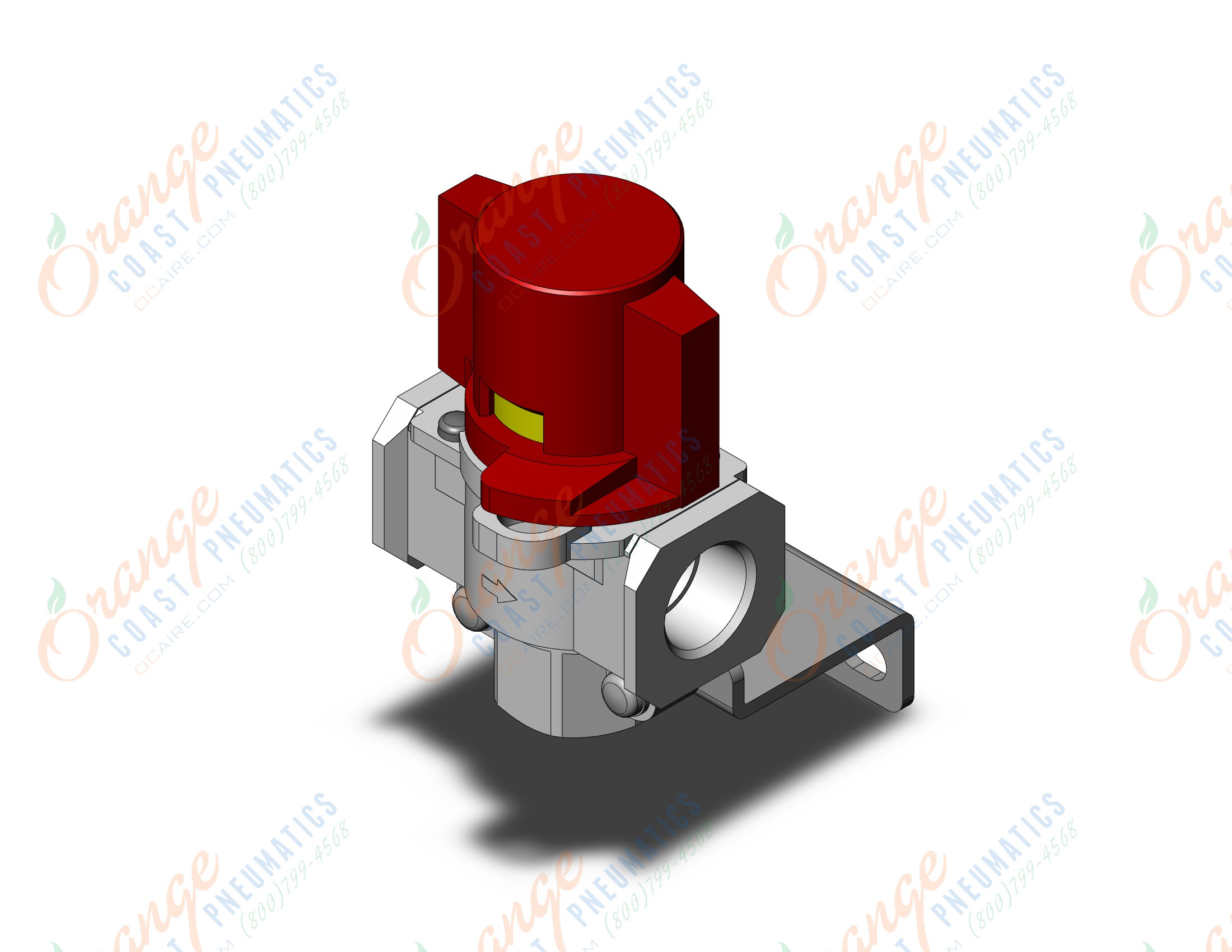 SMC VHS30-03B-B single action relief valve, VHS HAND VALVE