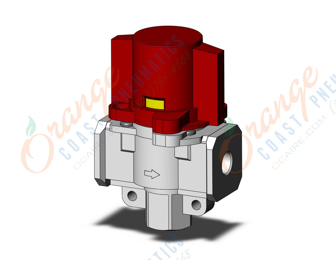 SMC VHS40-N02B-Z single action relief valve, VHS HAND VALVE