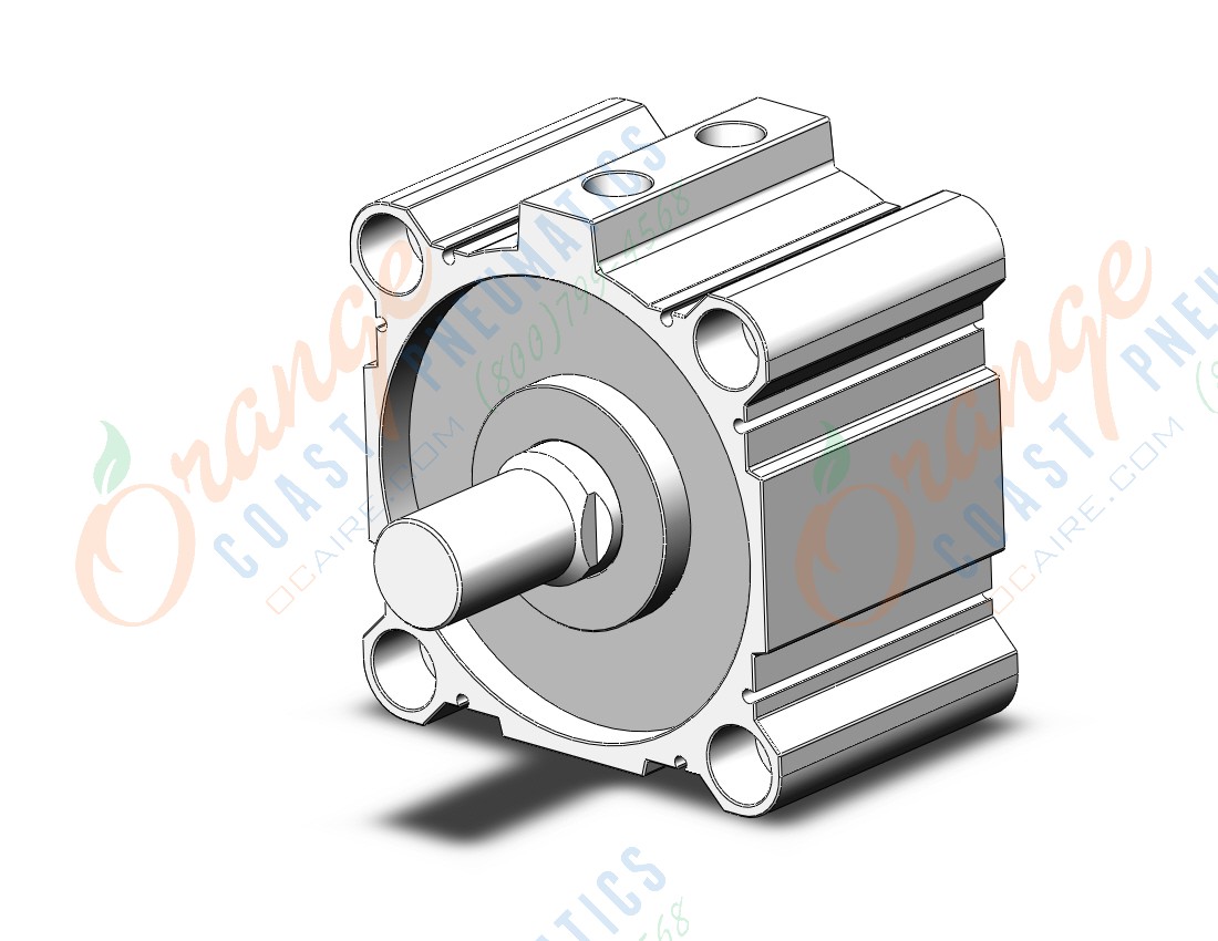 SMC CDQ2B125-10DCMZ 125mm cq2-z dbl-act auto-sw, CQ2-Z COMPACT CYLINDER