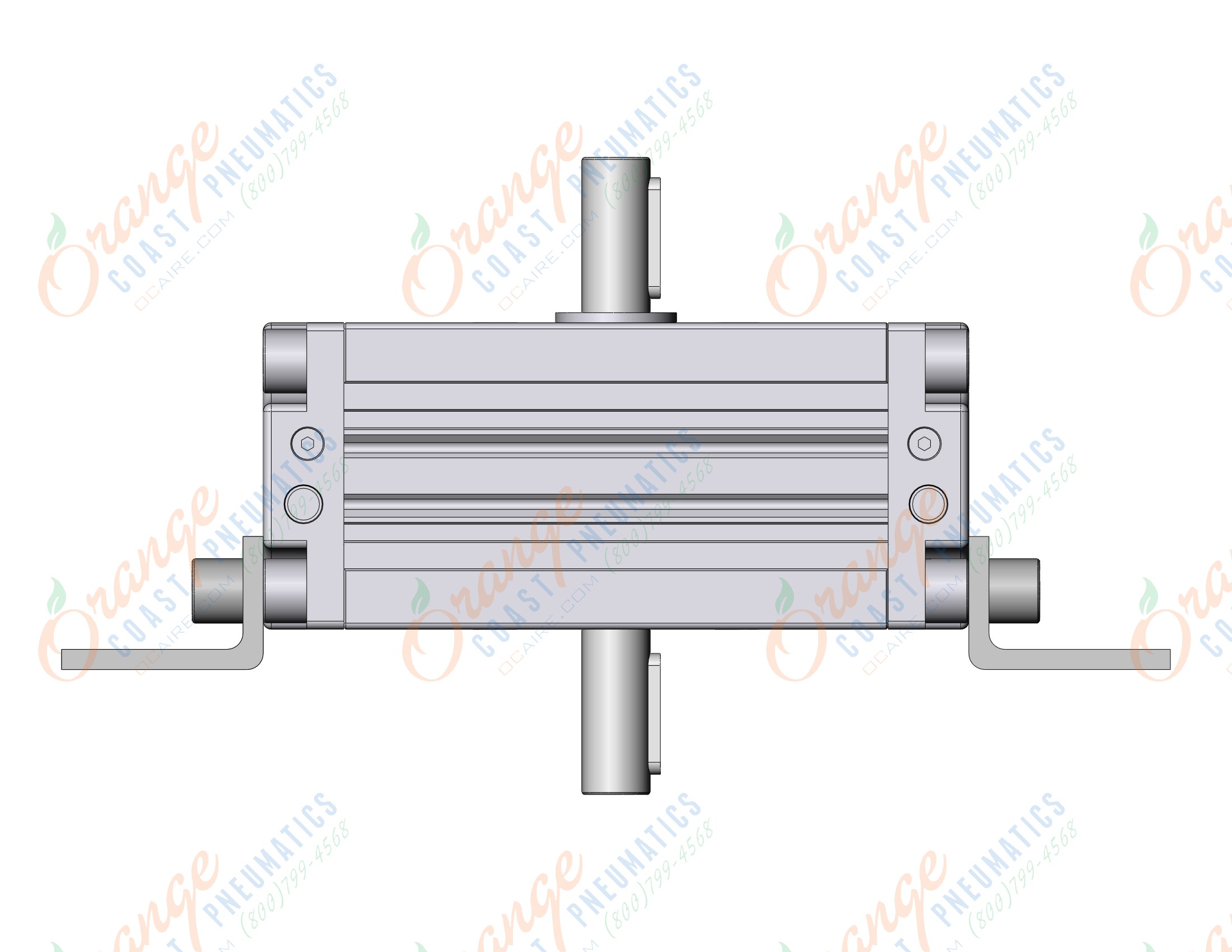 SMC CDRA1LY63-100CZ 63mm cra dbl-act auto-sw, CRA ROTARY ACTUATOR