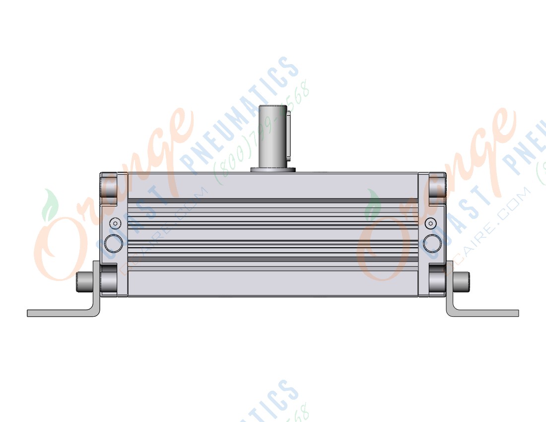 SMC CRA1LS100-190CZ 100mm cra double-acting, CRA ROTARY ACTUATOR