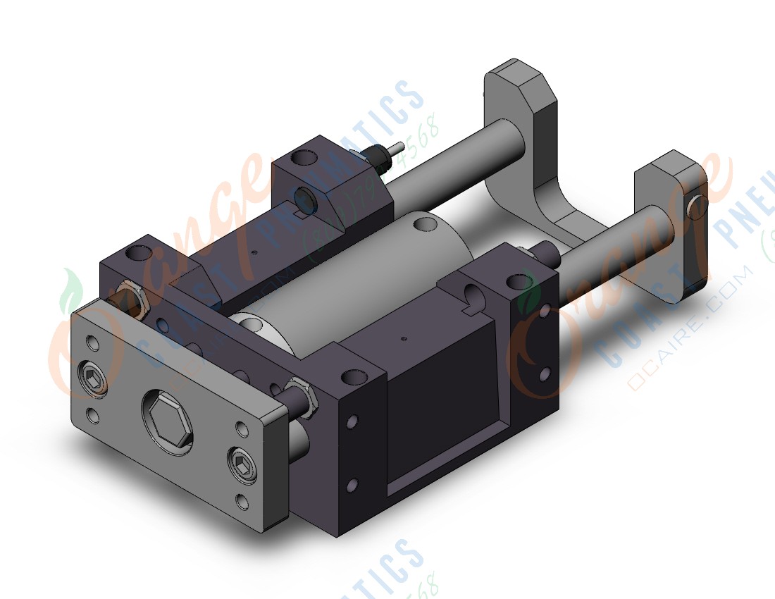 SMC MGGMB100TN-150 100mm mgg slide bearing, MGG GUIDED CYLINDER