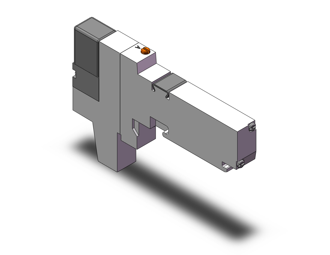 SMC VQ1101N-5B1-Q valve, sgl sol, plug-in (dc), VQ1000/VQ20/VQ30 VALVE***